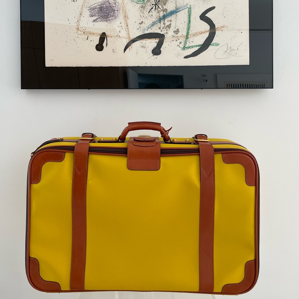 Asprey Garrard of London Leather Travel Bag